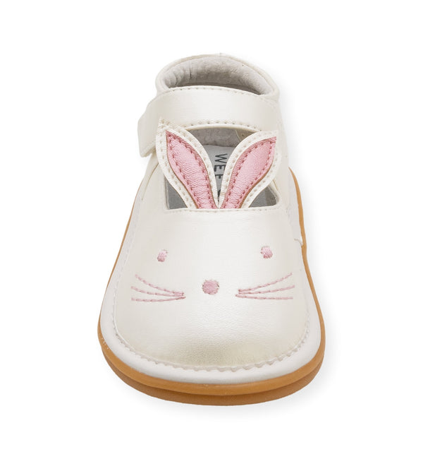 Bunny Pearl White Shoe - Chickick Shop