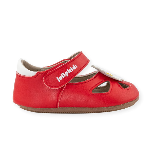 Daisy Red Mary Jane Shoe by Jolly Kids - Chickick Shop
