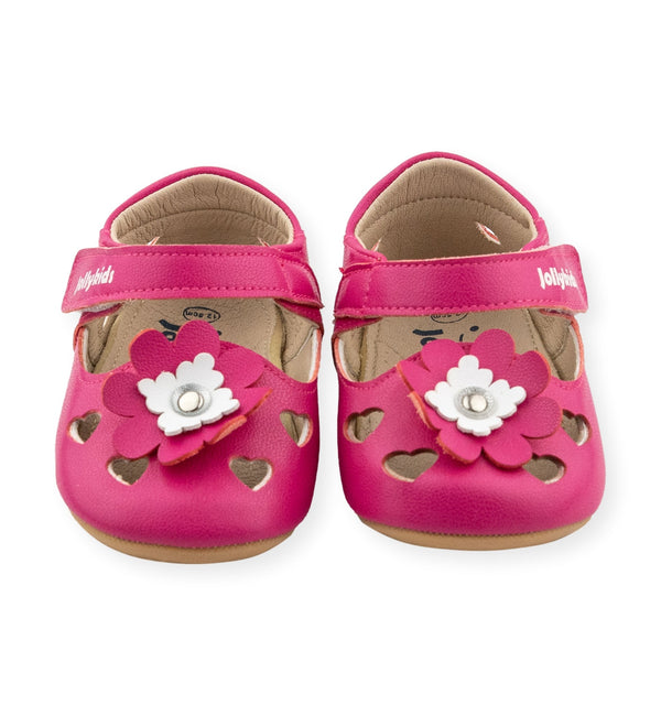 Elsie Fuchsia Mary Jane Shoe by Jolly Kids - Chickick Shop