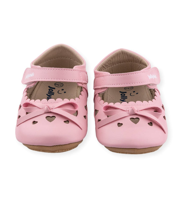 Sara Light Pink Mary Jane Shoe by Jolly Kids - Chickick Shop