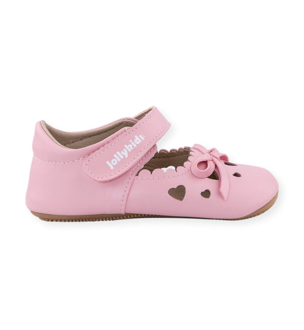 Sara Light Pink Mary Jane Shoe by Jolly Kids - Chickick Shop